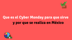 Que es el Cyber Monday para que sirve y por que se realiza en México