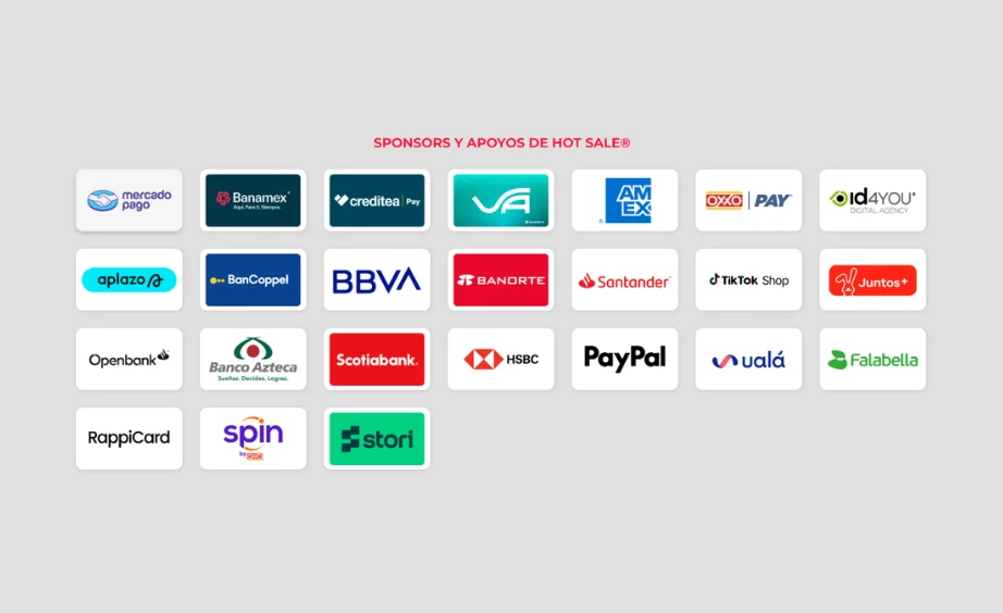 Patrocinadores del Hot Sale 2026 Patrocinadores del Hot Sale 2026