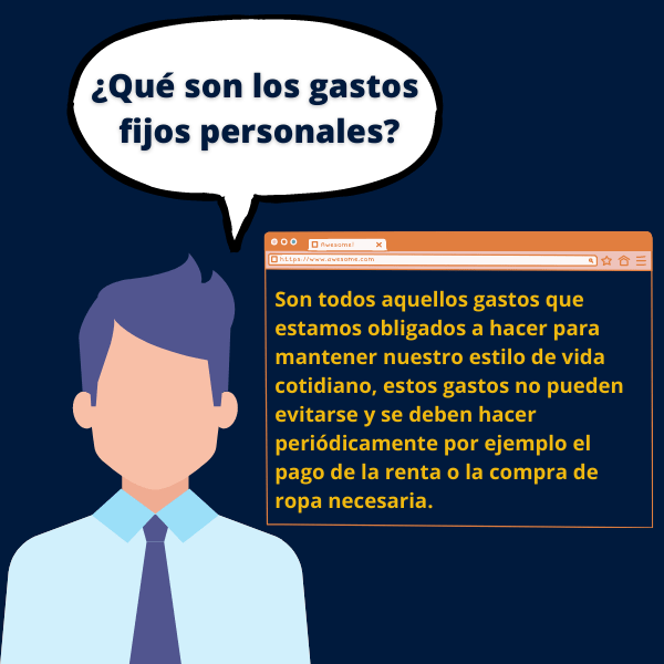 Qué son los gastos fijos personales