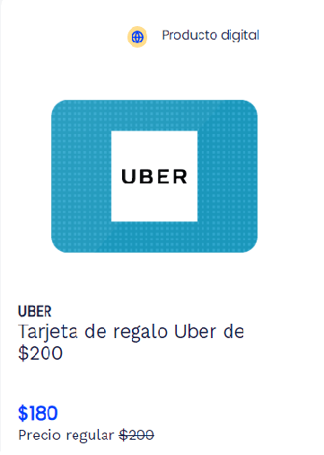 En esta imagen se muestra como se ven las promociones de Héroe México