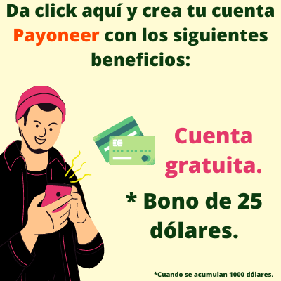 Consulta la guía completa de la tarjeta Payoneer