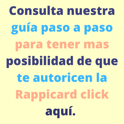 Consulta nuestra guia paso a paso para tener mas posibilidad qde que te autoricen la Rappicard.