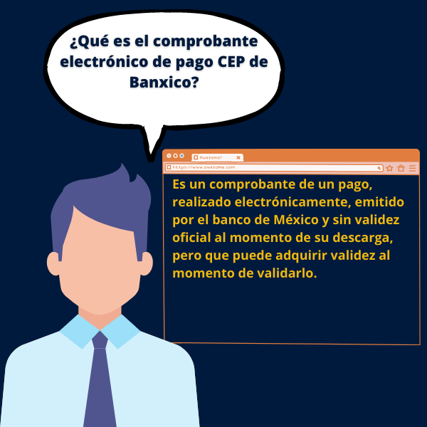 Es un comprobante de un pago, realizado electrónicamente, emitido por el banco de México y sin validez oficial al momento de su descarga, pero que puede adquirir validez al momento de validarlo.