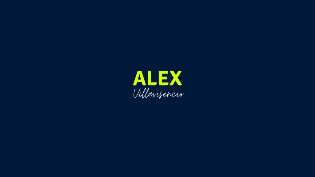 Sobre Alex Villavisencio Sobre Alex Villavisencio