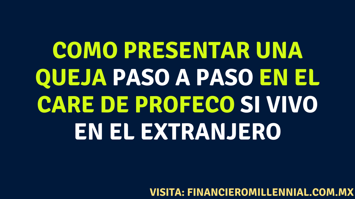 ¿Cuáles son los requisitos para presentar una queja?