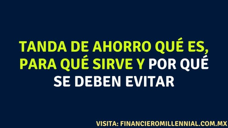 Tanda de ahorro qué es, para qué sirve y por qué se deben evitar