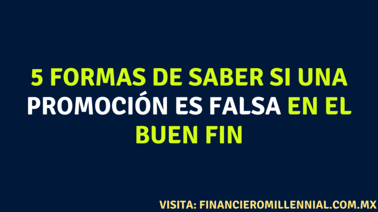 5 formas de saber si una promoción es falsa en el Buen Fin