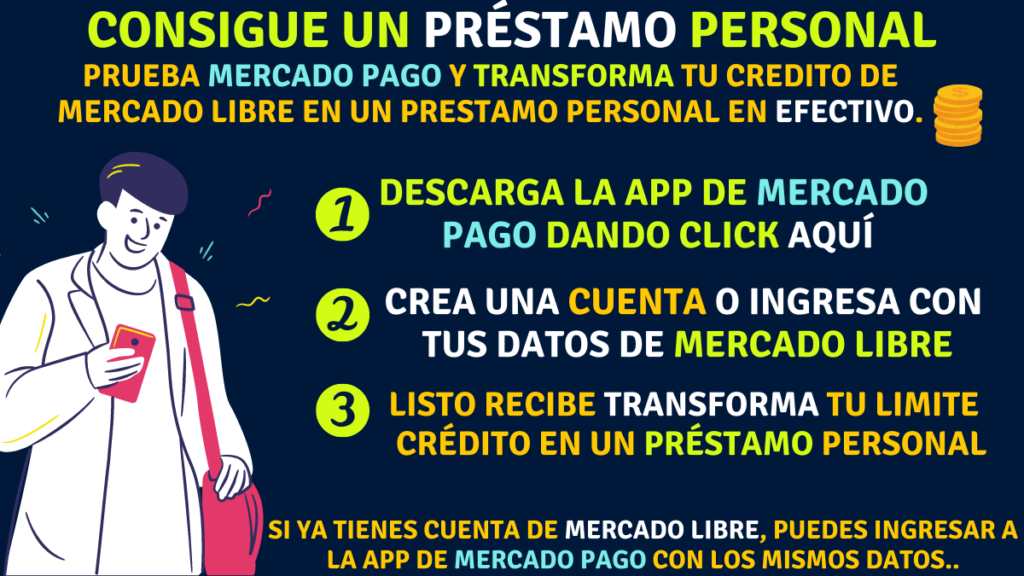 Como pedir la linea de Mercado crédito para un préstamo personal