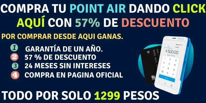 Como comprar Point Air desde Mercado Pago