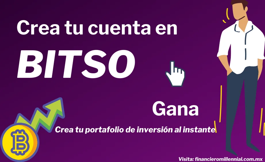 Crea tu cuenta en BITSO