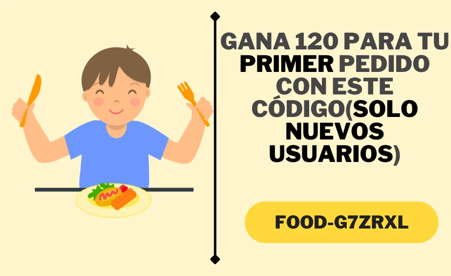 Cómo ganar 120 pesos de descuento para tu primer pedido