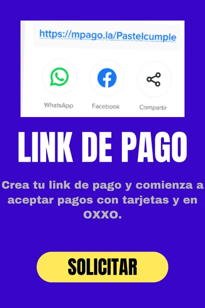 Crea tu link de pago de Mercado Pago