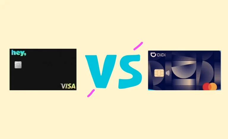 Tarjeta de crédito HEY BANCO VS DIDI CARD ¿Cuál tarjeta es mejor?