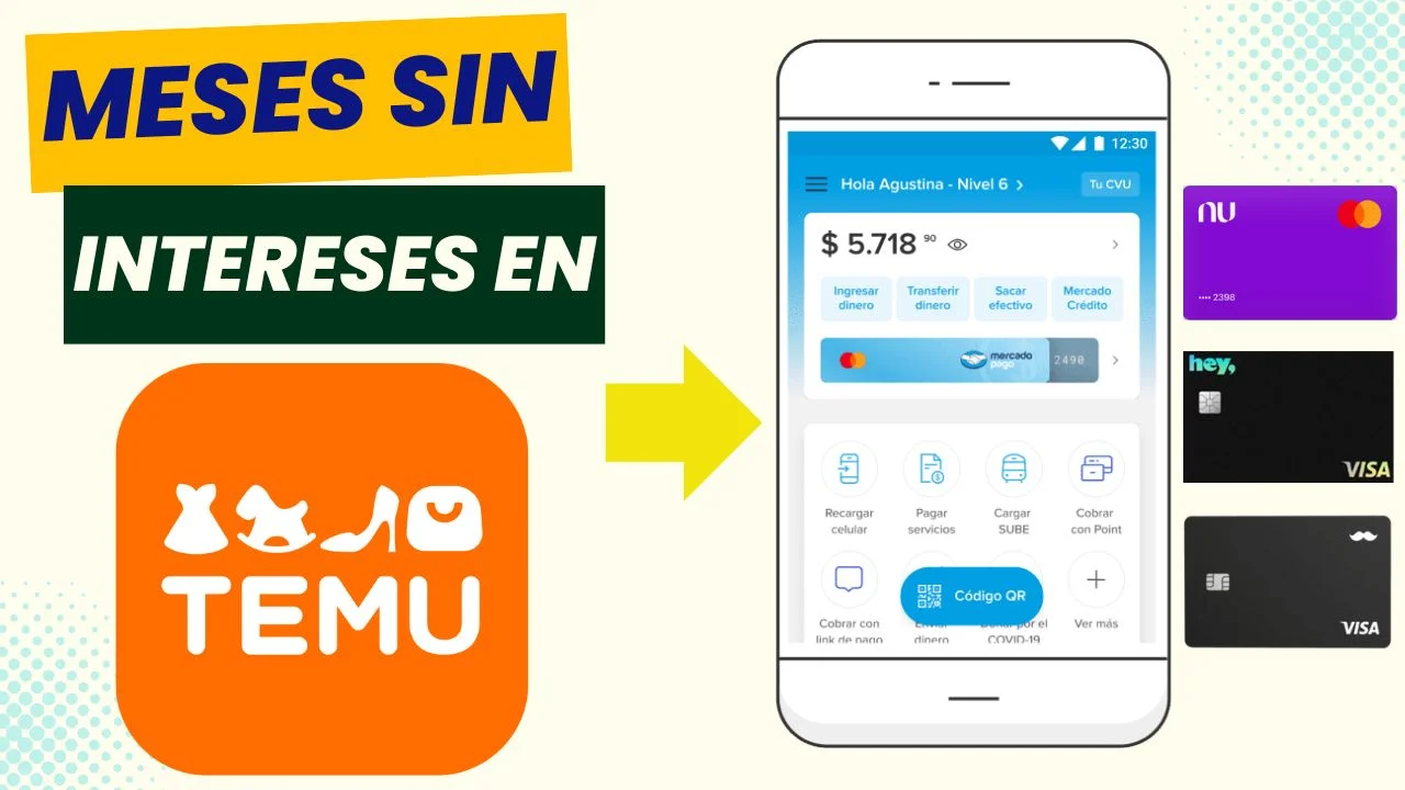 Cómo comprar en temu a meses sin intereses