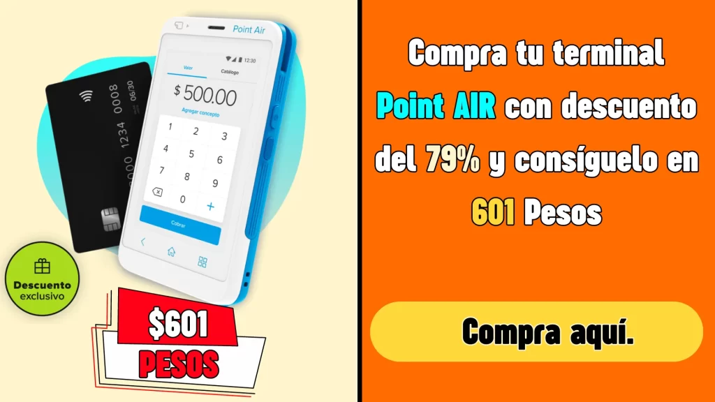 Point AIR de Mercado Pago para pequeños negocios 