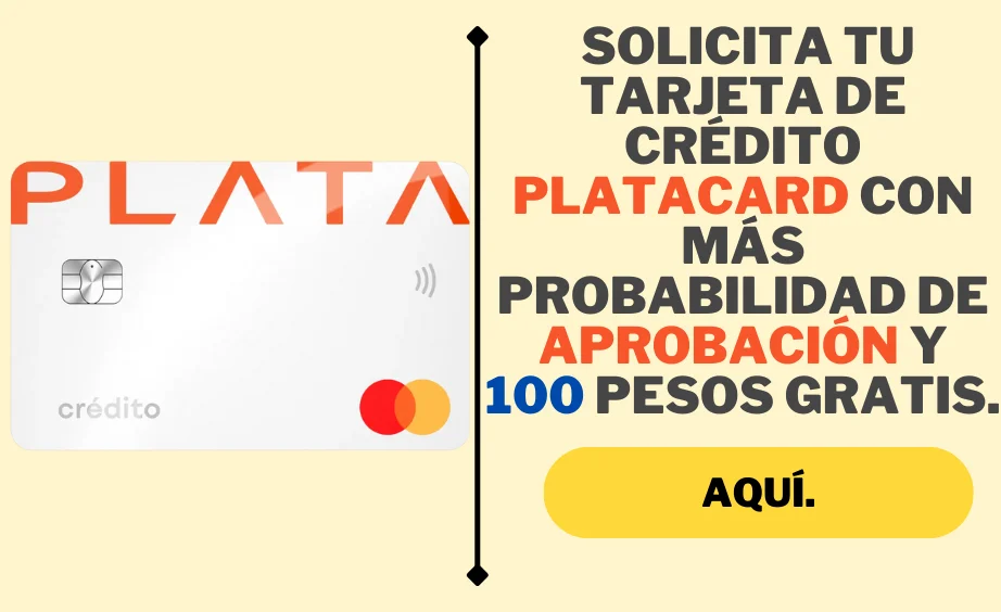 Tarjeta de crédito Plata card