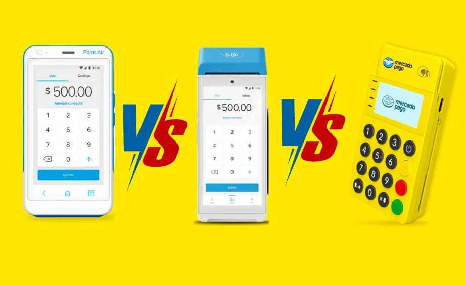 Comparativo de la Point Smart 2, Point Air y Point Mini de Mercado Pago ¿Cuál es la mejor terminal para tu negocio?
