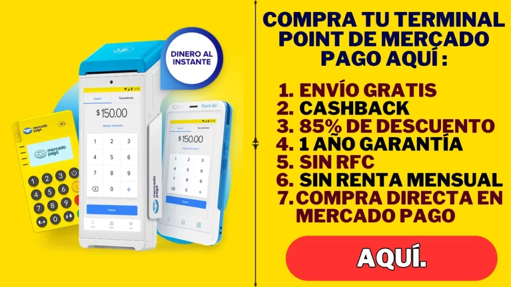 Terminales Point de Mercado Pago con promoción