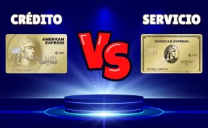 DIFERENCIA entre las TARJETAS de crédito y de servicios de AMERICAN EXPRESS
